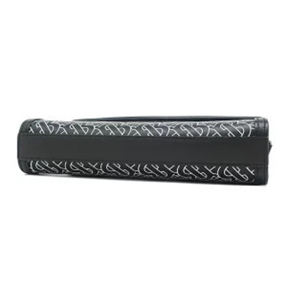 Burberry bag BT logo leather shoulder black white clutch - Picture 4 of 6
